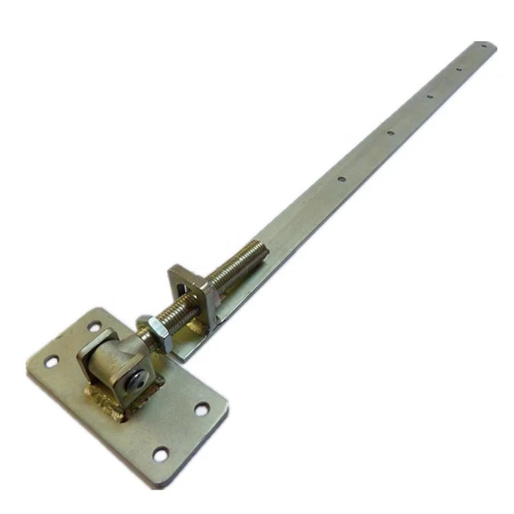 Сверхмощный регулируемый стальной дверной шарнир с длинной пластиной для роскошной деревянной двери