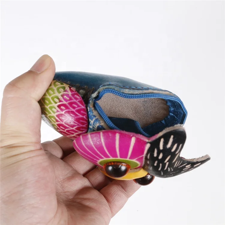 Лидер продаж, винтажный кошелек из воловьей кожи ручной работы с совами