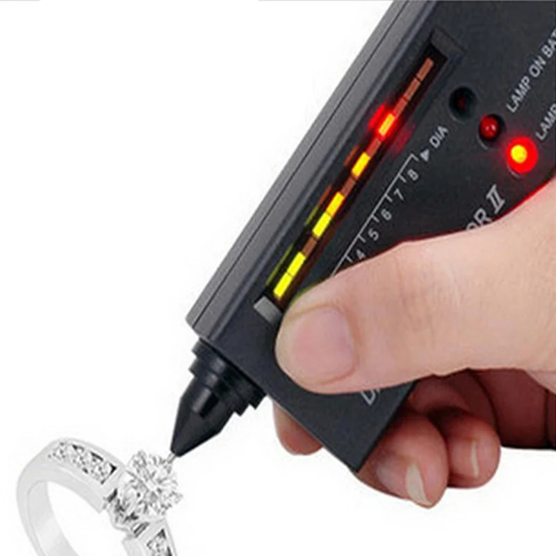Edelstein Diamant Tester Tool tragbare LED Audio Tester Authentizität Schmuck 