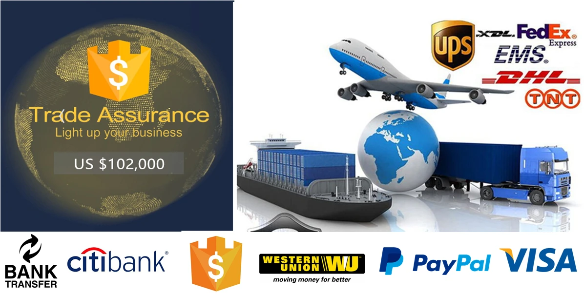 Packaging & shipping specifications