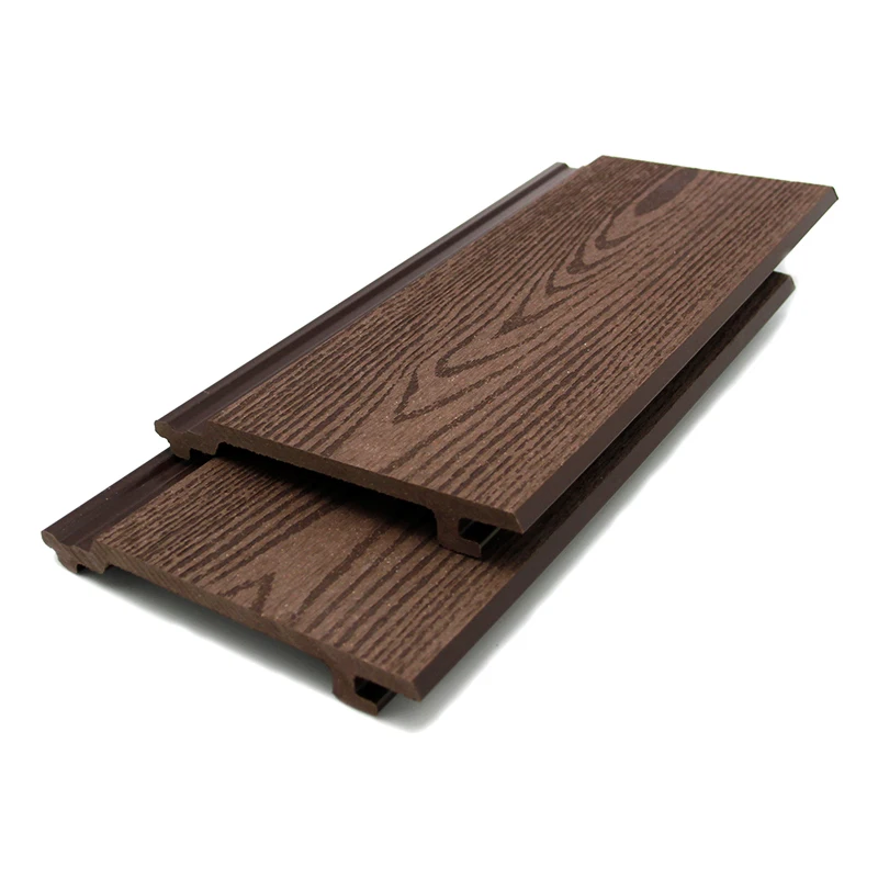 Exterior WPC Cladding Material for Houses and Villa Wood Wall Panel Composite Wall Cladding
