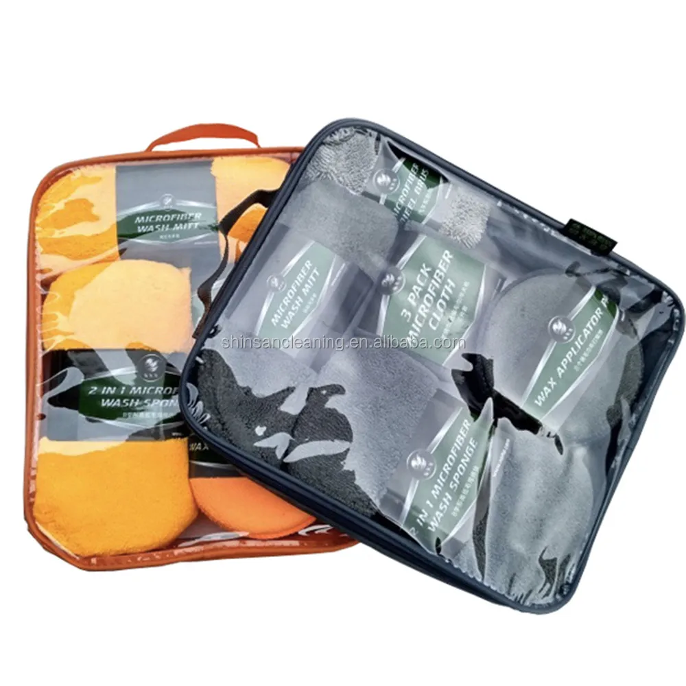 Custom Car Detailing Cleaning Tools Wash Bundle Kit