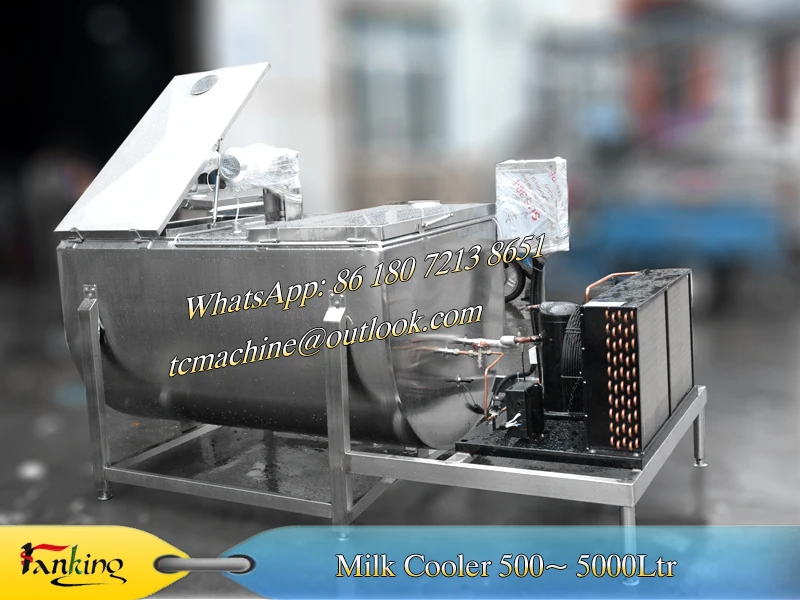 
1500L охлаждающий резервуар для молока с открытым верхом для охлаждения молока сразу расширения Охладитель Молока 