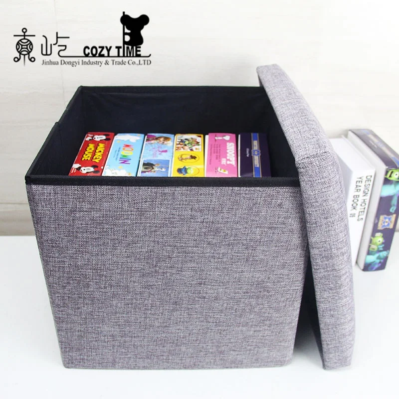 
 Высокое качество гостиная куб Складная Табуретка хранения Османской  