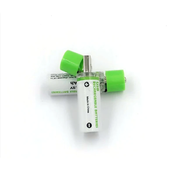 Новинка 2018, usb-аккумулятор 1450 мАч, 1,2 в, никель-металлогидридный аккумулятор в блистерной упаковке, Аккумулятор aa, usb-Перезаряжаемый для мыши