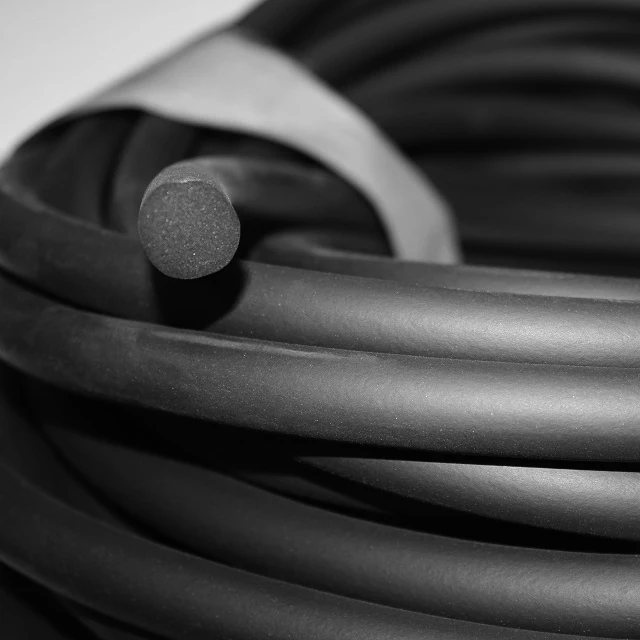 Round Closed Cell Neoprene Rubber Sponge Cord
