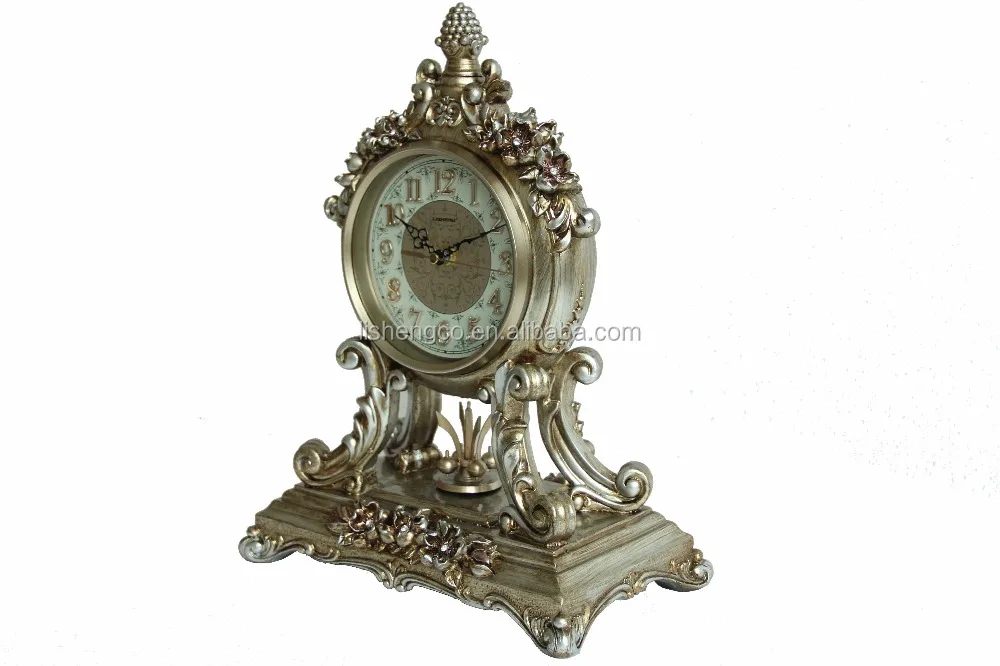 2016 Classic Antique Table Clock Customize Table Clock Quartz Desk Clock