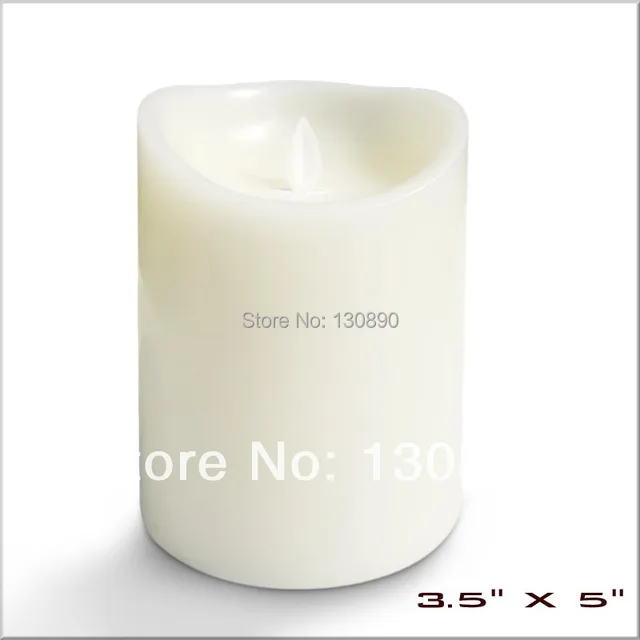 3.5X5'' Battery Operated Flameless Moving Flame Wick LED