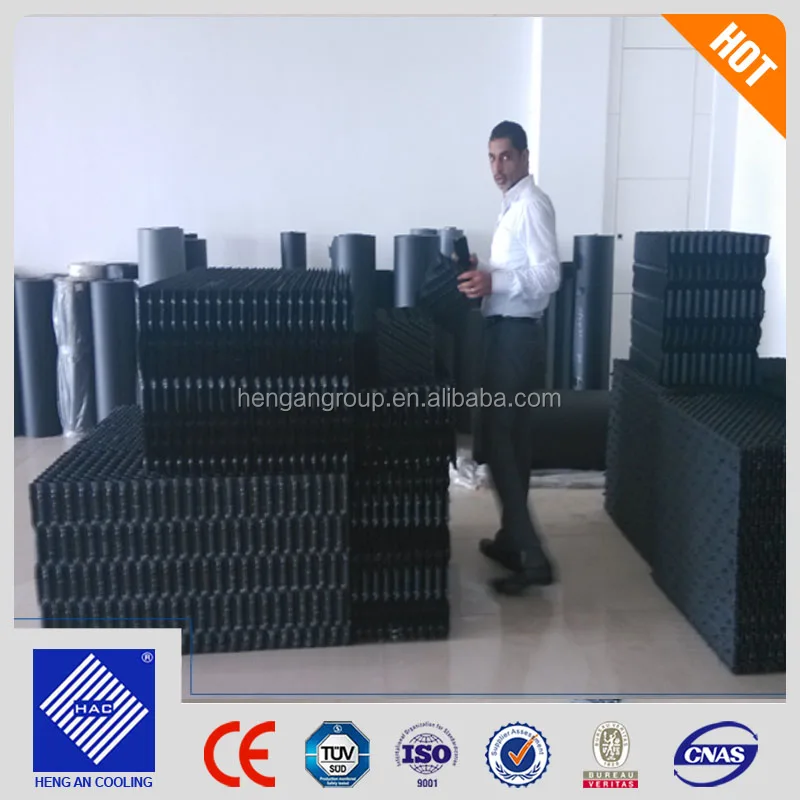 Coil Roll Type Honeycomb Type Cooling Tower Pvc Fill Sheet Philippines Russia Mexico Thaila