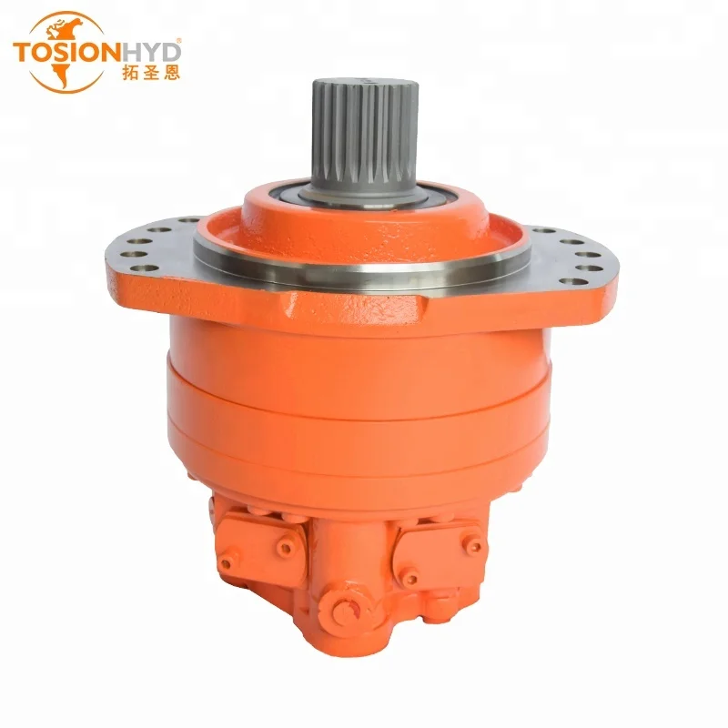 TOSION Brand Poclain Machine MS50 MS 50 Radial Piston Hydraulic Wheel Motor for Sale With Best Price