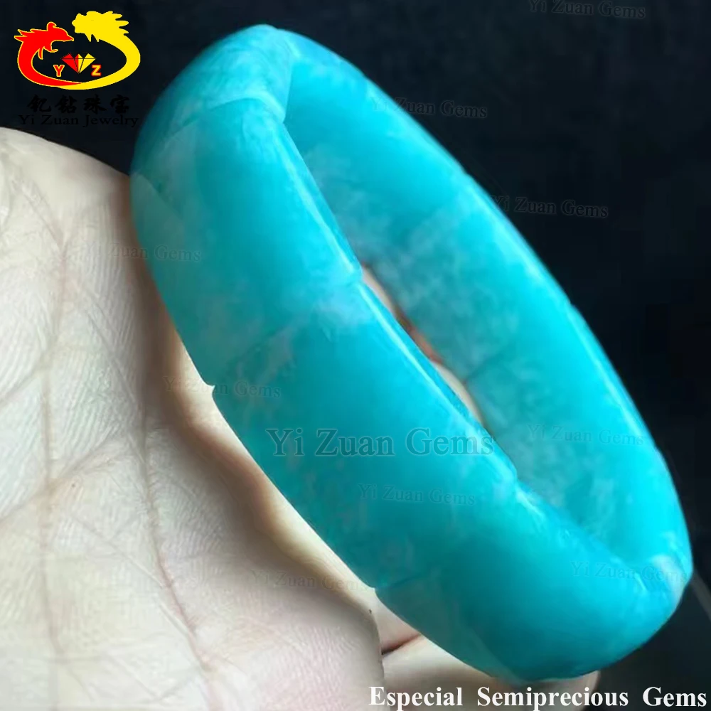 Polished Light Blue Natural Amazonite Stone Jewelry Gemstone Price Bangle Buy Amazonite Price Blue Gemstone Bangle Amazonite Stone Product On Alibaba Com