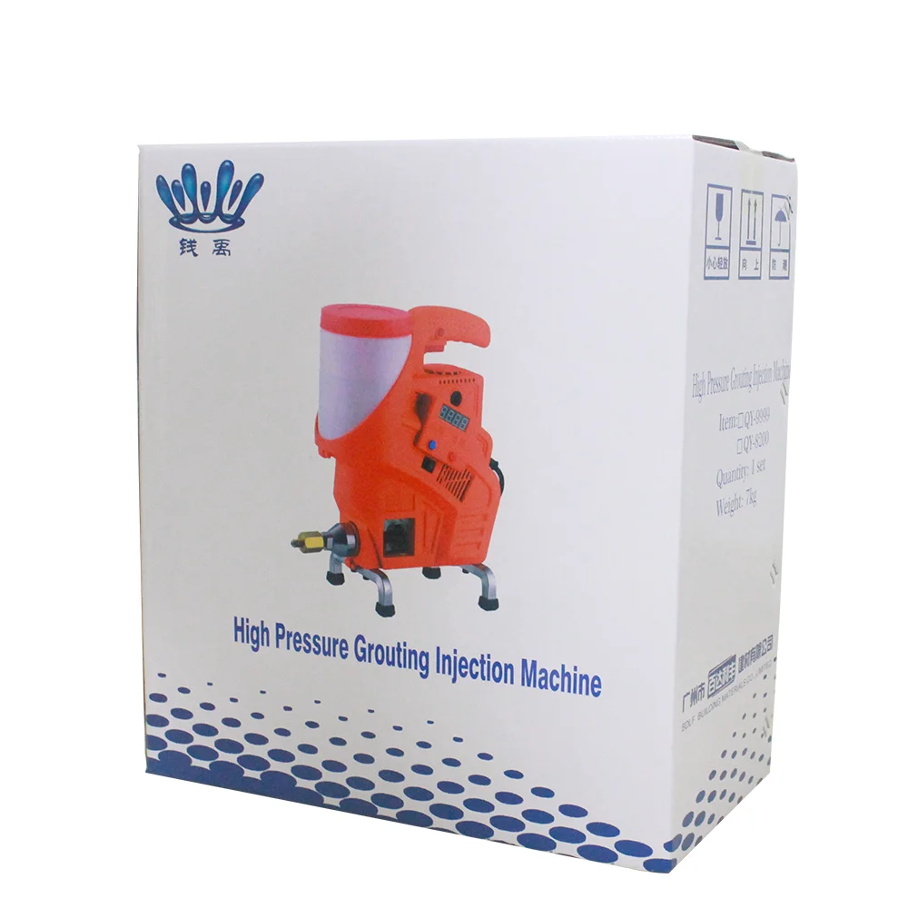 Concrete Injection Grouting Machine Epoxy  Polyurethane  Pu Foam Waterstop High Pressure Grout Pump  for Crack Repair