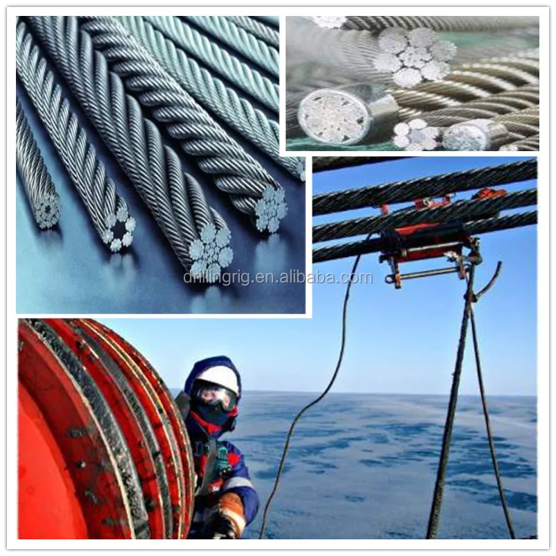 Стальной трос Tigerrig для буровой установки Поставка со склада правительства