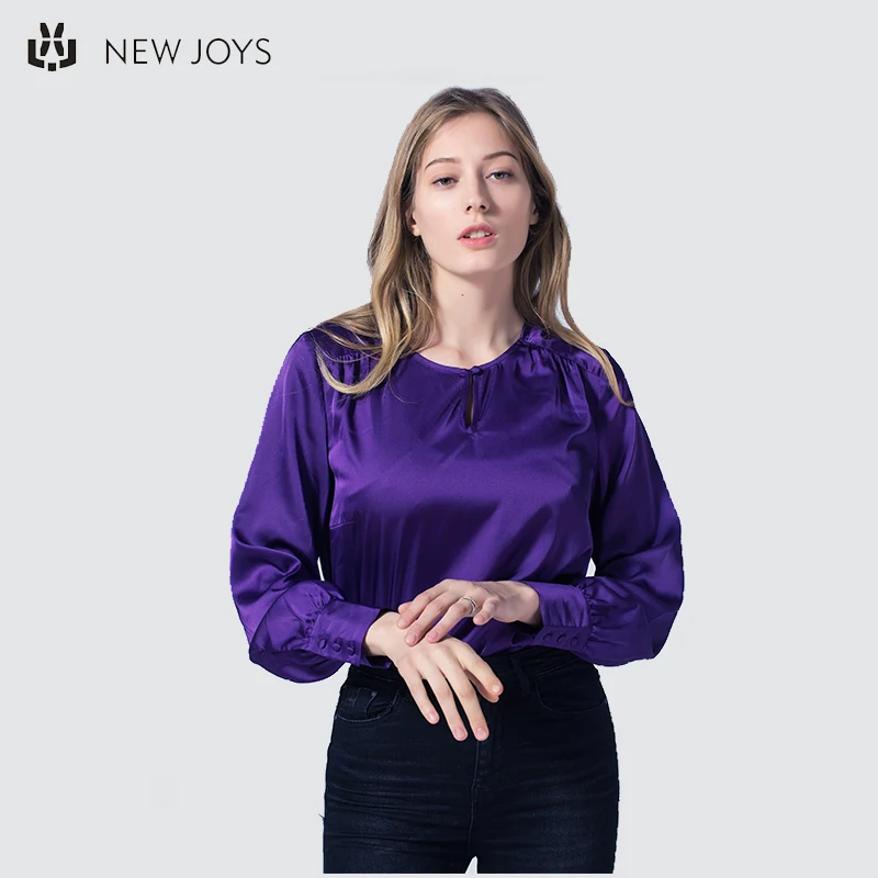 womens satin shirts blouses