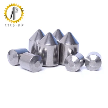 High performance 6-facet tungsten carbide anvils
