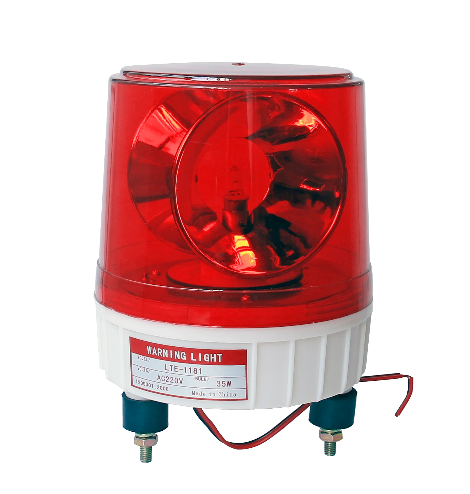 LTD-1181J Yellow Revolving Warning Light with Buzzer