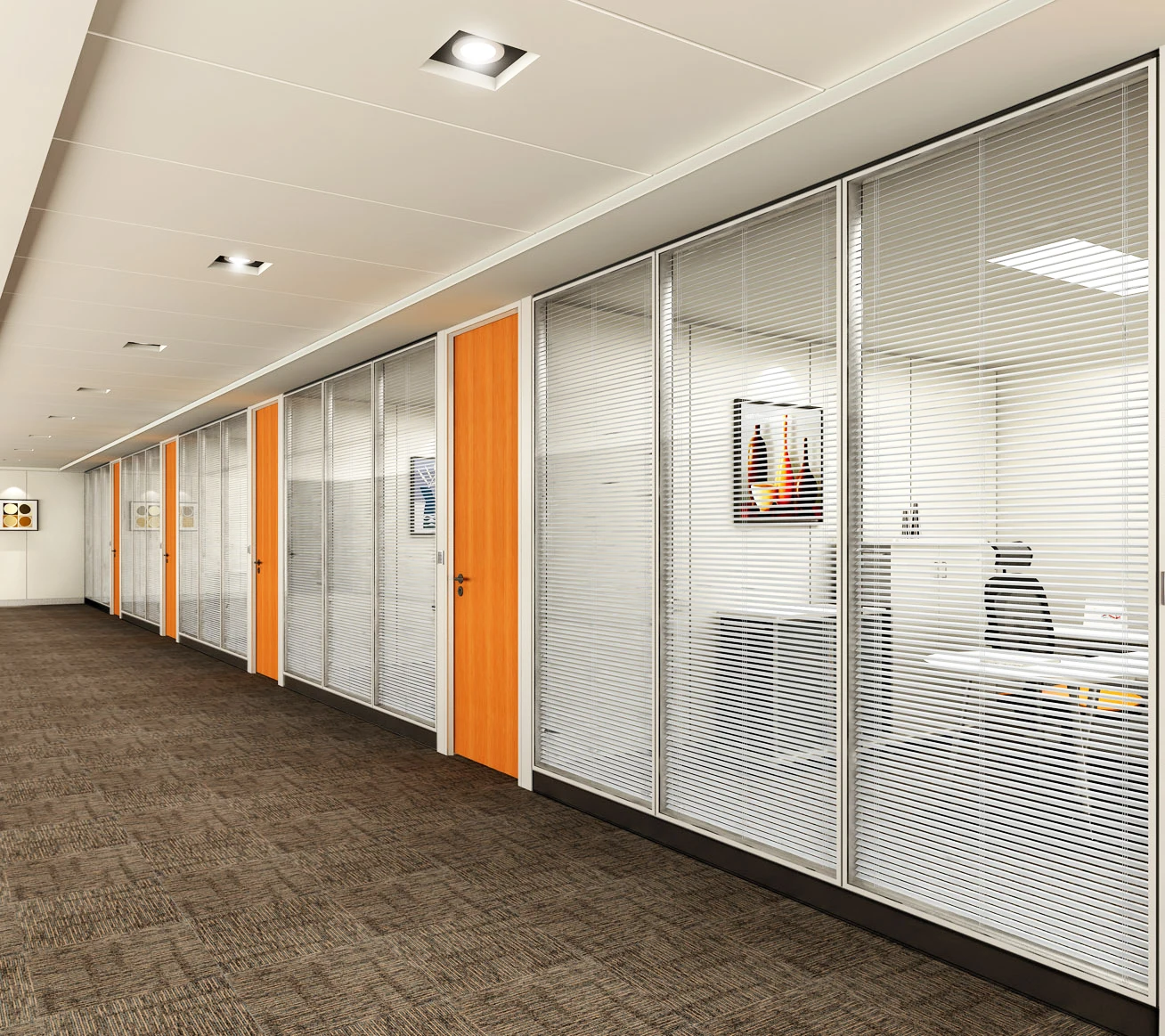 Movable Sound Proof Partition Wall Glass Pvc Office Partition Wall Operable Glass Wall