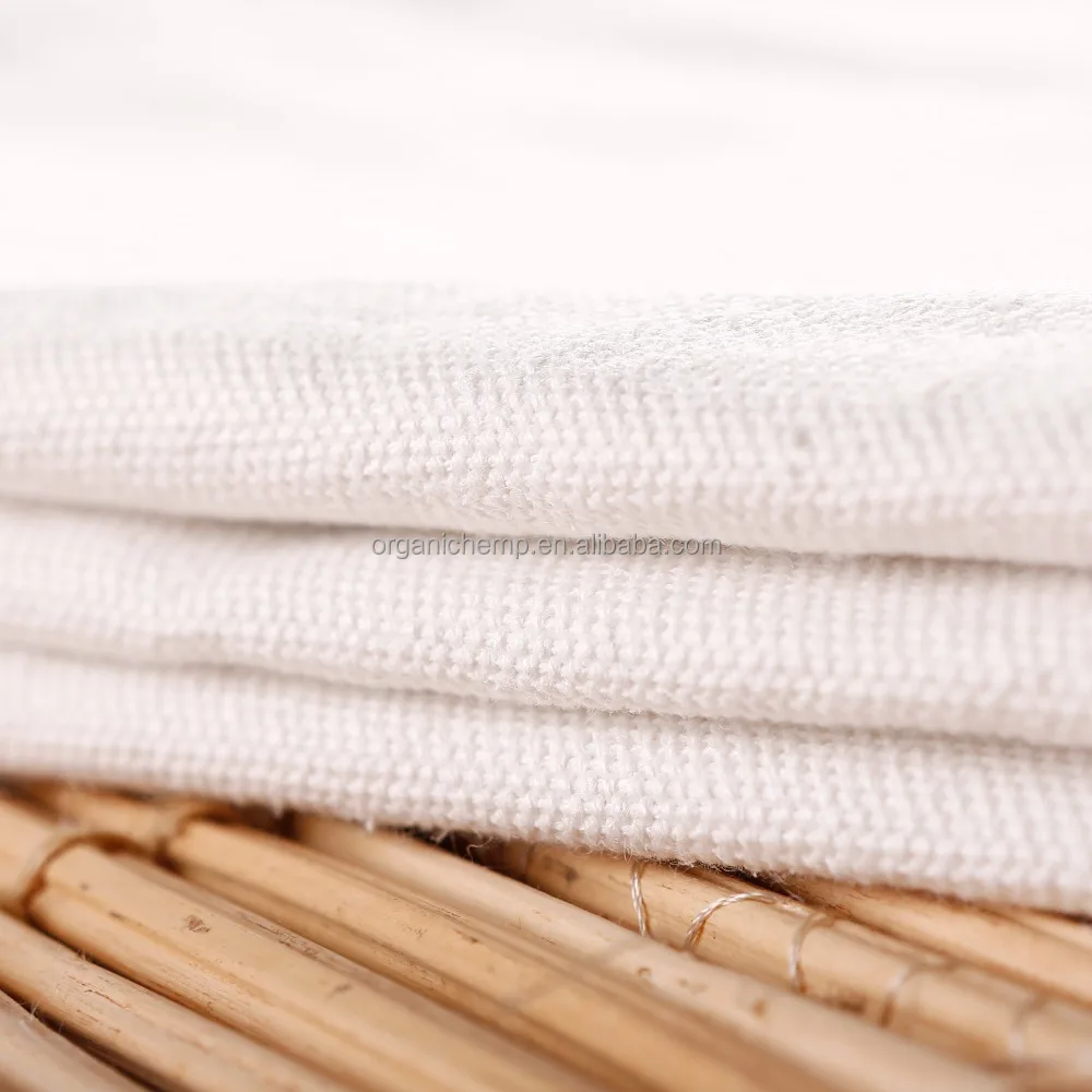Supply Pure Hemp Herringbone Fabric for Bedding and Curtains