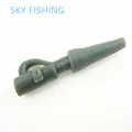 20pieces lot fishing safety lead clip tail rubber carp fishing rigs carp fishing tackle