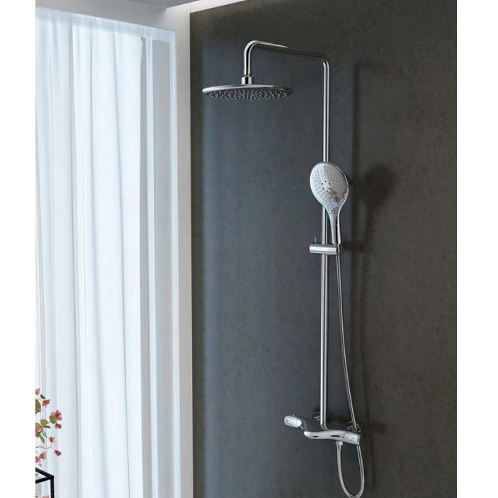 China Product Price List Mounted Rain Bathroom Shower Set Hipeser With  Rainshower Fixed Riser And Set - Buy Bathroom Shower Set  Hipeser,Cheapestbathroom Showering Set,Shower Curtin Sets Bathroom Product  on Alibaba.com