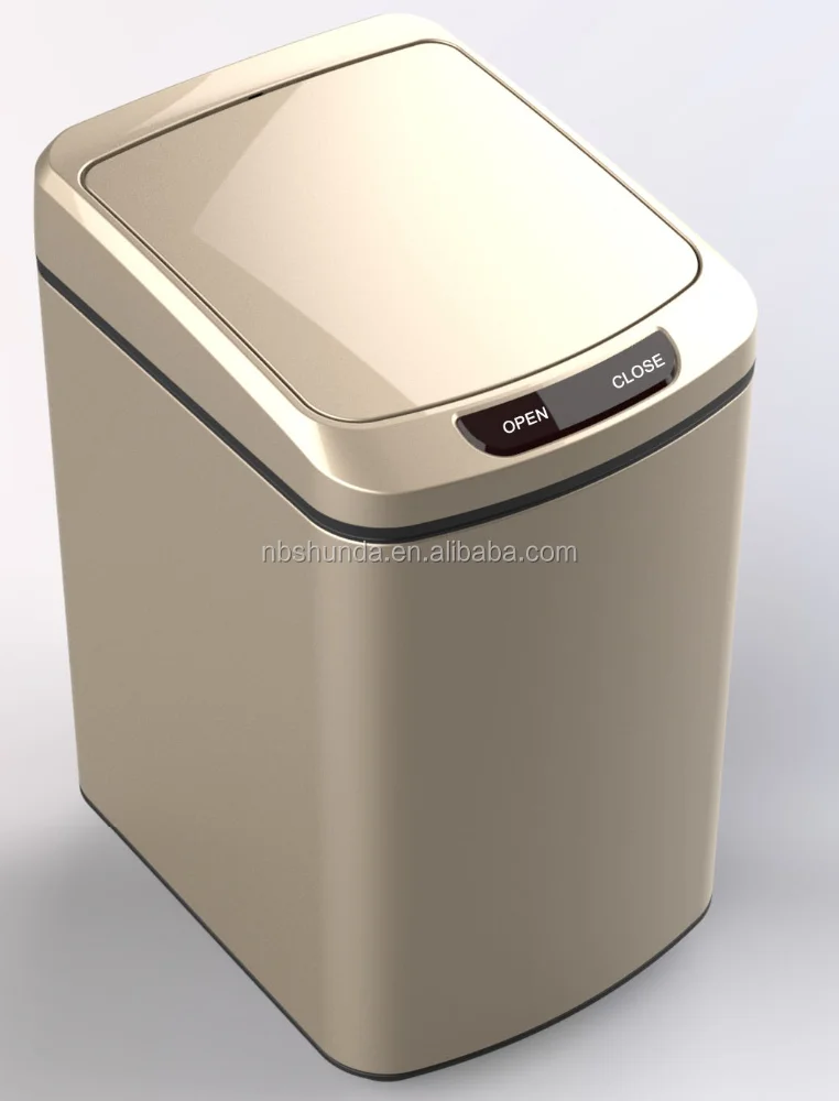 Wholesale Automatic Trash Can Smart Waste Basket 12L Sensor Trash Bin Sensor Dustbin for Home Hotel Office Restaurant