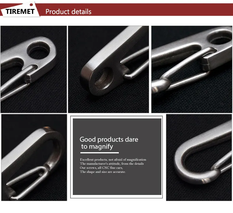 
Высококачественный титановый карабин для альпинизма на продажу 