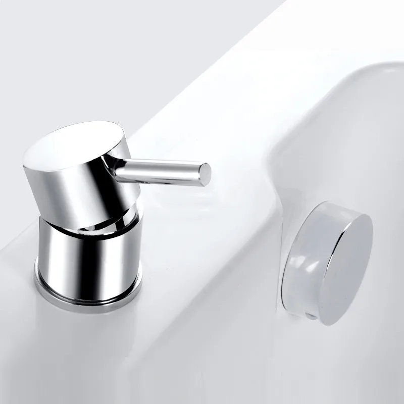 Modern 3 Holes Deck Mounted Bath Mixer factory