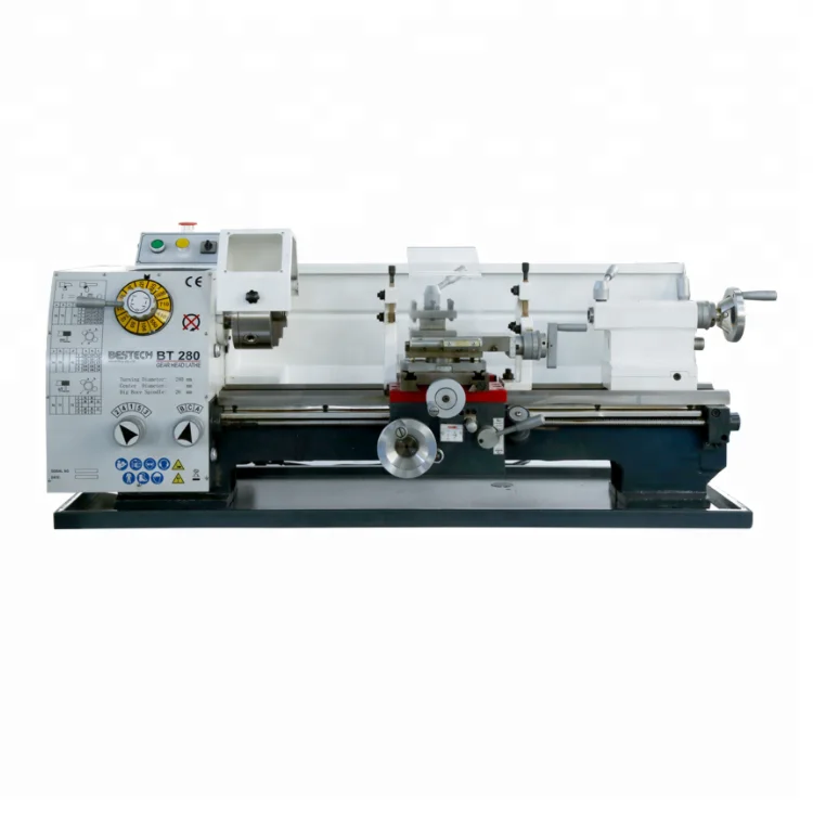BT280 Small Manual Bench Lathe for Metal Cutting