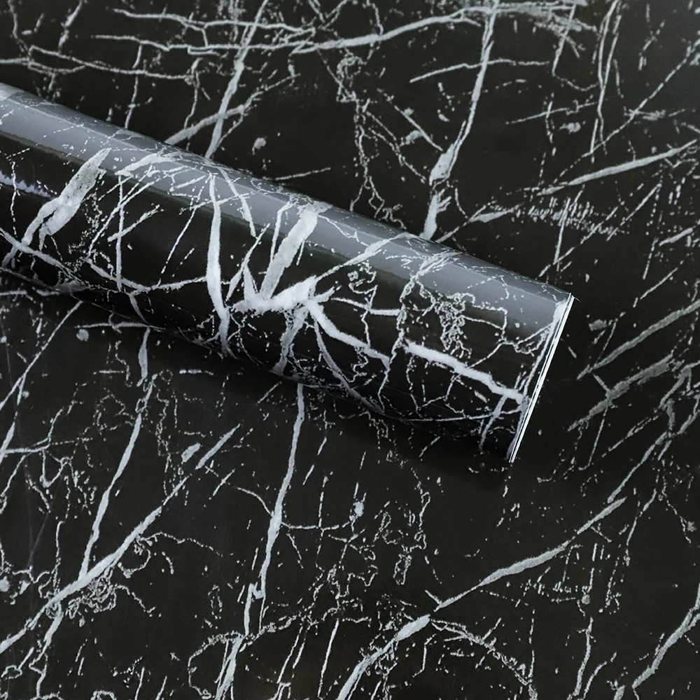 Водостойкая клейкая мраморная наклейка на пол