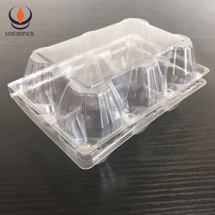 
Высококачественная пластиковая блистерная упаковка на заказ, лоток для куриных яиц, Филиппины 