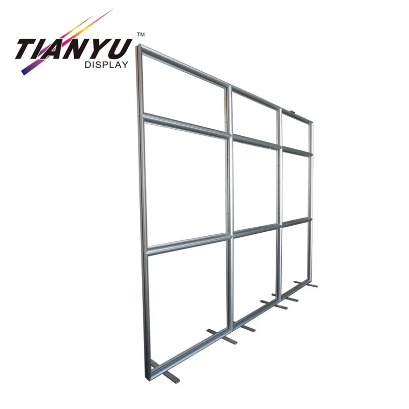 Aluminum Frame Tension Fabric Display Photo Backdrop Booth Exhibition Stand