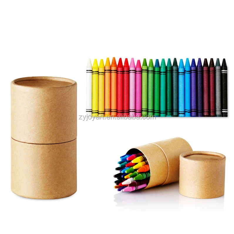 24 ct яркие цвета водорастворимые восковые мелки