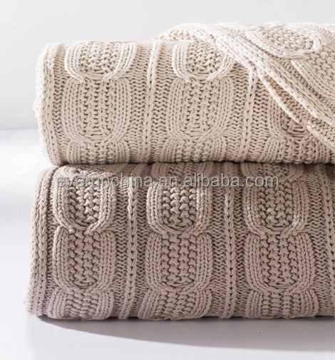 Acrylic Cotton Cable Knit Throw Blanket And Bedspread Cover Images Buy Cable Knit Bedspread Images Cotton Cable Knit Throw Blanket Cable Cover Product On Alibaba Com