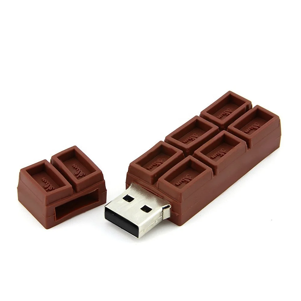 Chocolate USB Pendrive USB 2.0 64GB 32GB 16GB 8GB Flash Drive Memory Stick 