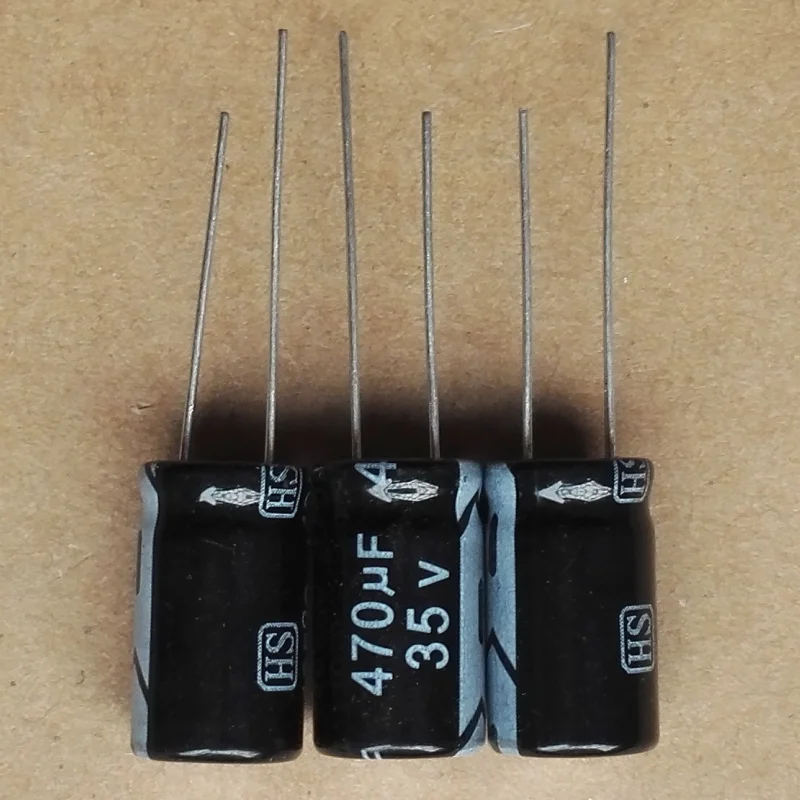 Capacitor 50V 1uF Radial Lead Electrolytic Capacitor