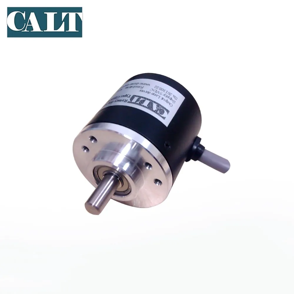 CALT GHS38 Series Incremental Rotary Encoder 200ppr 5V Supply Voltage 6mm Solid Shaft with Line Driver Output