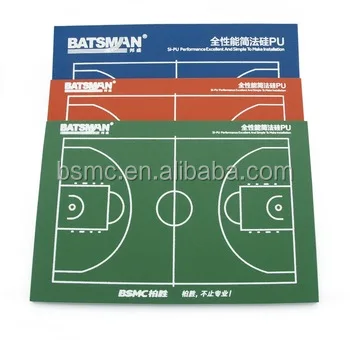 Tapetes pavimento sintéticos para badminton, tribunal de basquete