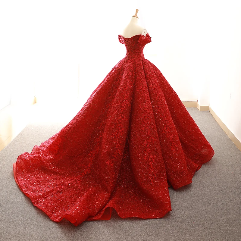 long red homecoming dresses 2022 One Shoulder Long Mermaid Sequin Prom Dresses, Shing Prom Dresses, 202   ClaireBridal