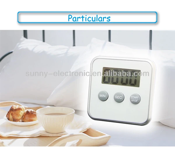 Wholesale supplier Home Electronic Magnetic Kitchen Countdown Countup Adjustable Timer for Kids