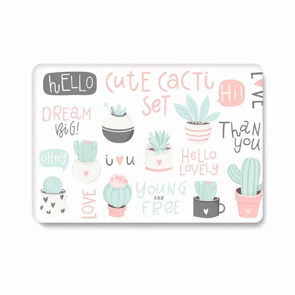 For Macbook Case Print Custom Fruit Design Cover Hard Plastic Case MOQ 1 PCS