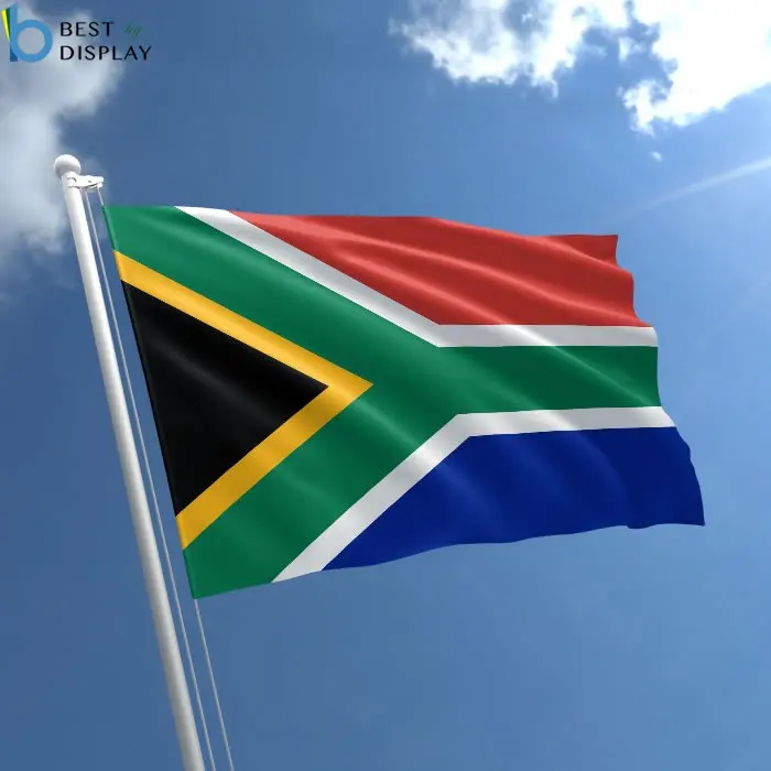 National Flags Custom Polyester Print 3x5 Country South Africa Flag