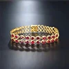 6.2ct natural ruby bracelet