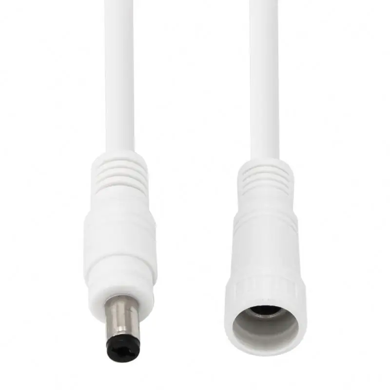 Wholesale 6ft 18AWG 2.1mm x 5.5mm DC Plug Extension Cable for