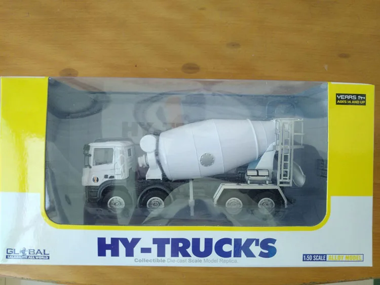 Good Quality 1:60 Small Die Cast Concrete Mixer Truck Toy