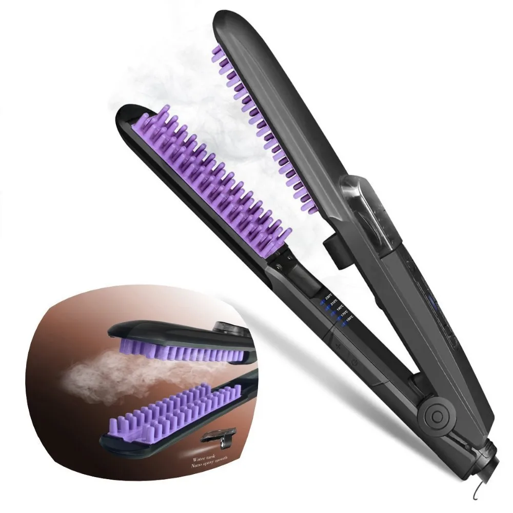 Wholesale Factory Price Mini Wireless Portable  Hair Straightening Brush