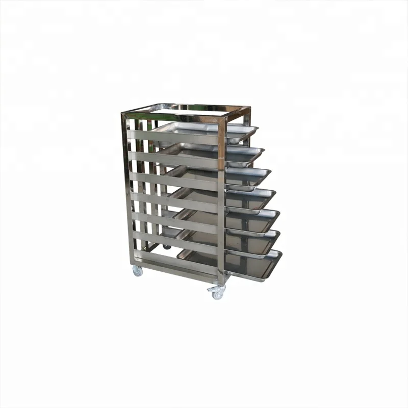 Mobile Light Bakery Bread Rack Trolley Cart Metal Bread Stand Shelf Stainless Steel Kitchen Baking Rack For Supermarket Buy Bread Cart Stainless Steel Bread Stand Bakery Bread Rack Trolley Cart Product On Alibaba Com
