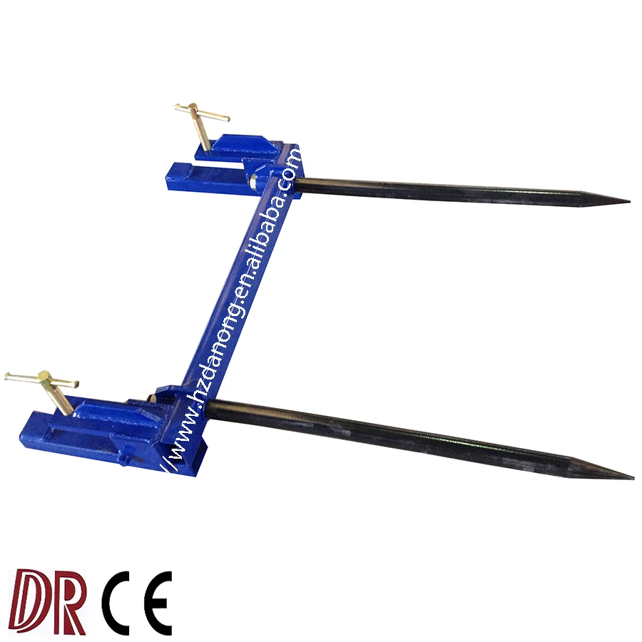 2000 Lbs Capacity Loader Bucket Tractor Clamp on  Bale Spear