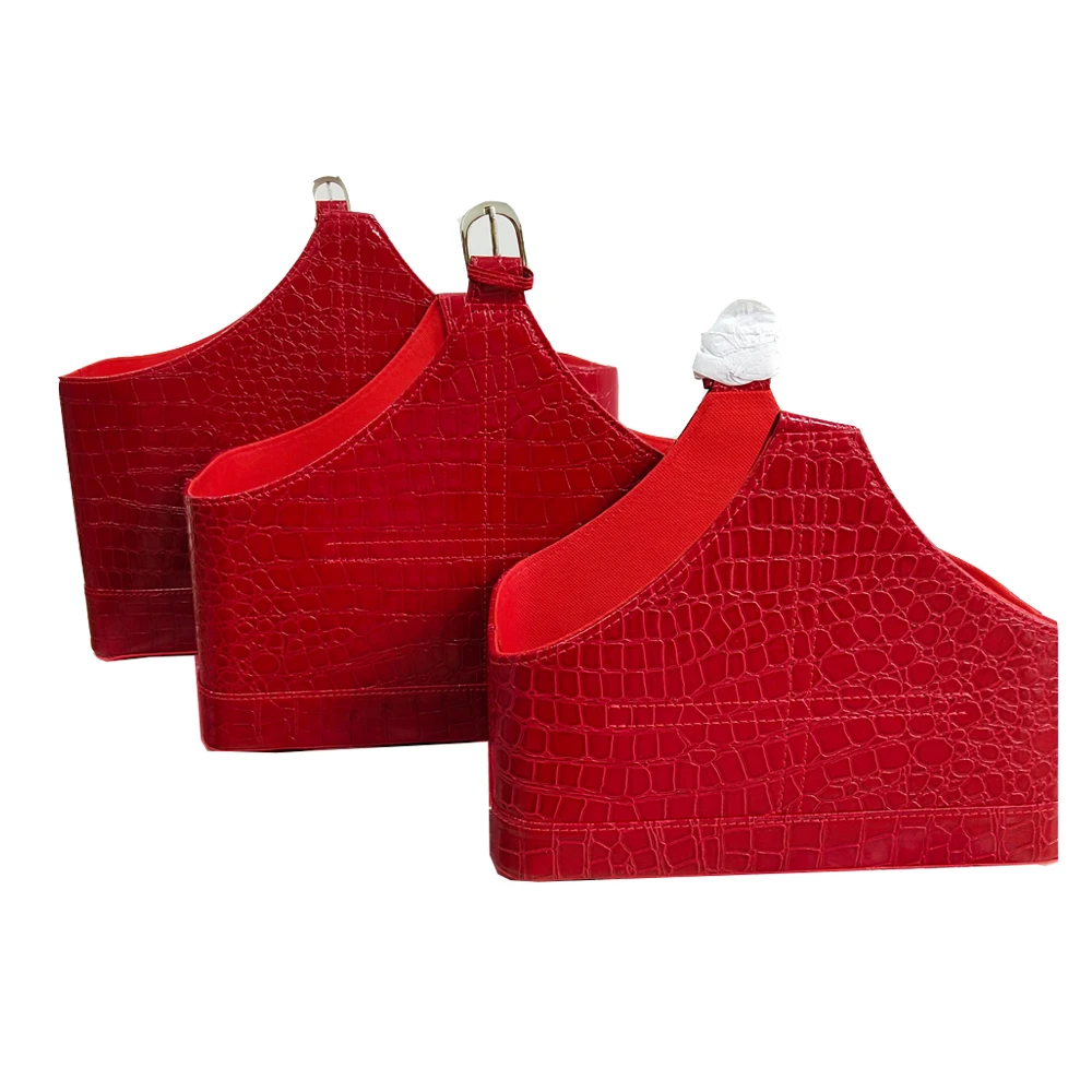 Подарочная корзина для хранения из ПУ кожи с