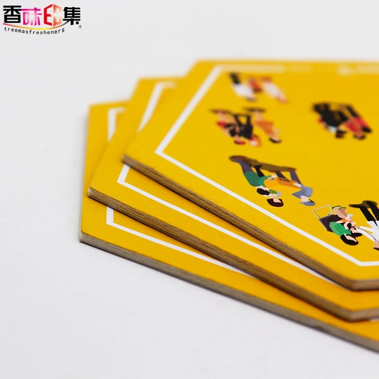 Custom Hexagon Coasters Cheap Cardboard Recycled Round Tissue Absorbent Paper Coaster Promare coaster
