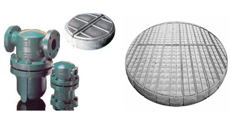 Wire Mesh Demister Pads for Pressure Vessels (DN300-DN15000)